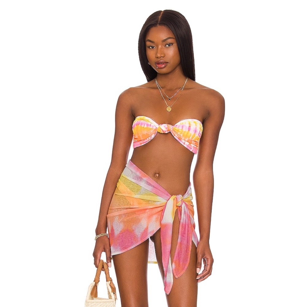 Tie Dye Mesh Sarong